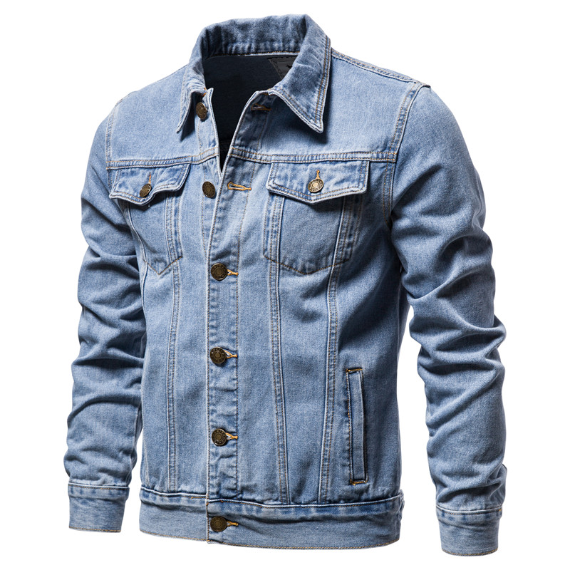 Down Jacket Packable - Męskie kurtki jeansowe na jesień 2025,