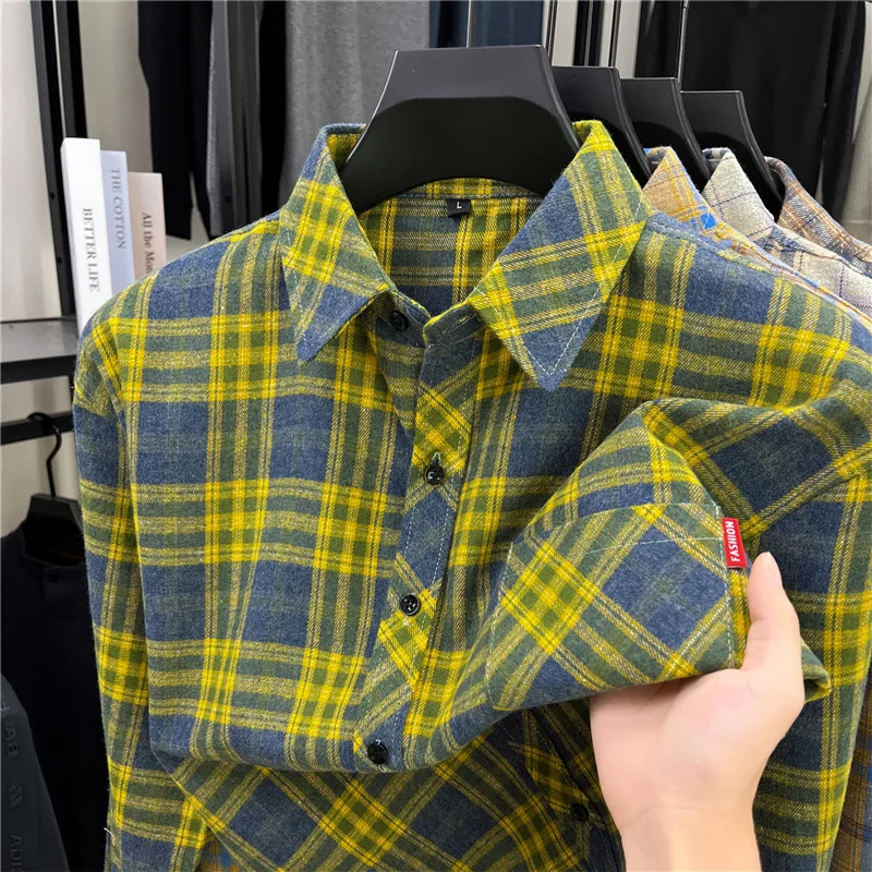 Męskie długie koszule flanelow – Flannel Shirt Lined recenzja i cena