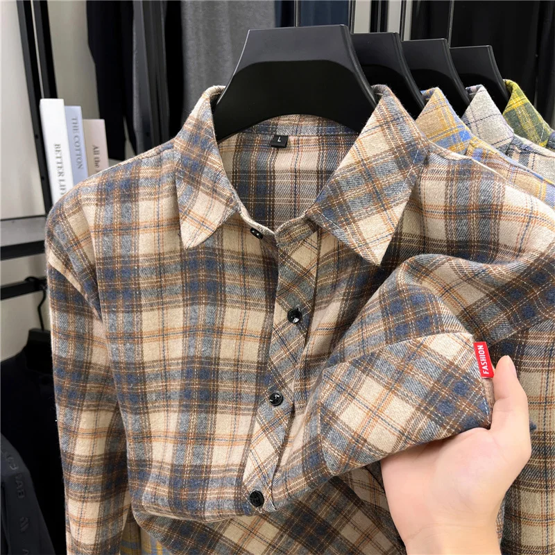 Męskie długie koszule flanelow – Flannel Shirt Lined recenzja i cena