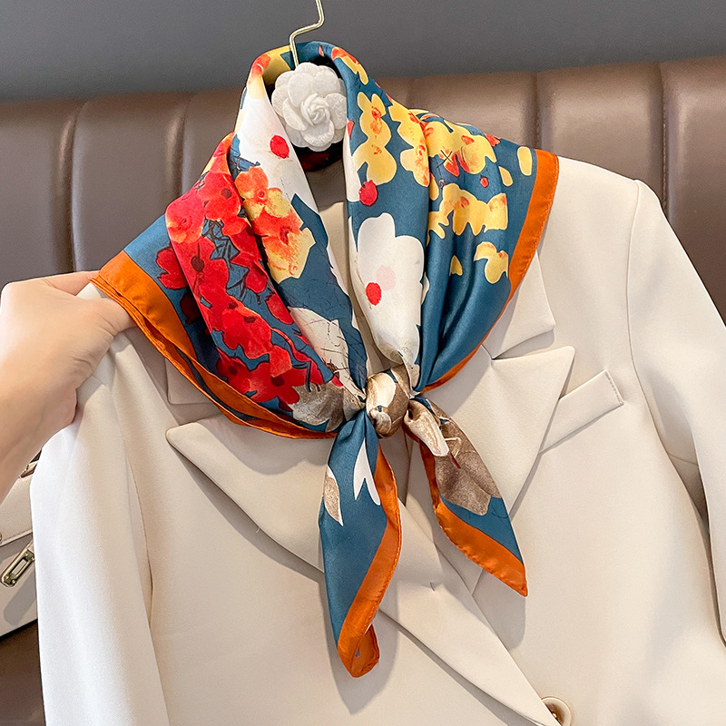 70x70cm jedwabny szalik kwadra – Shawl Wrap Winter recenzja i cena