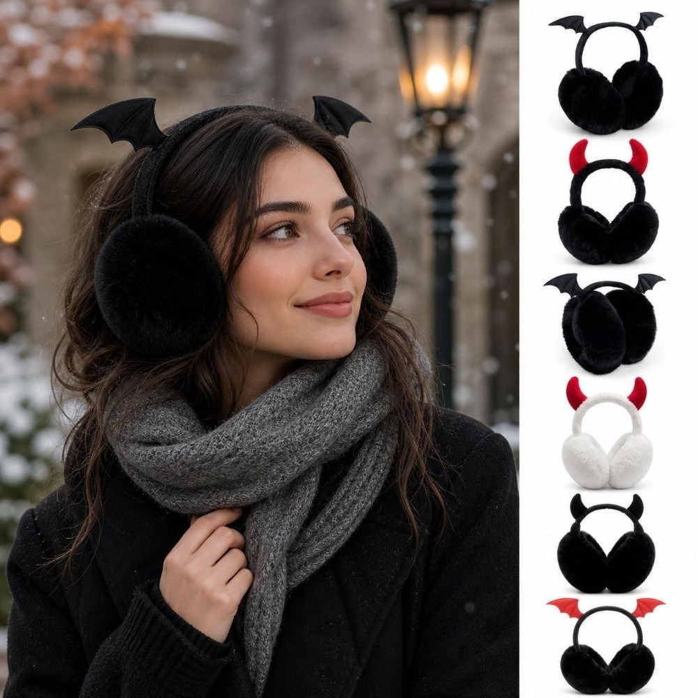 Gotyckie składane nauszniki z  – Earmuffs Foldable recenzja i cena