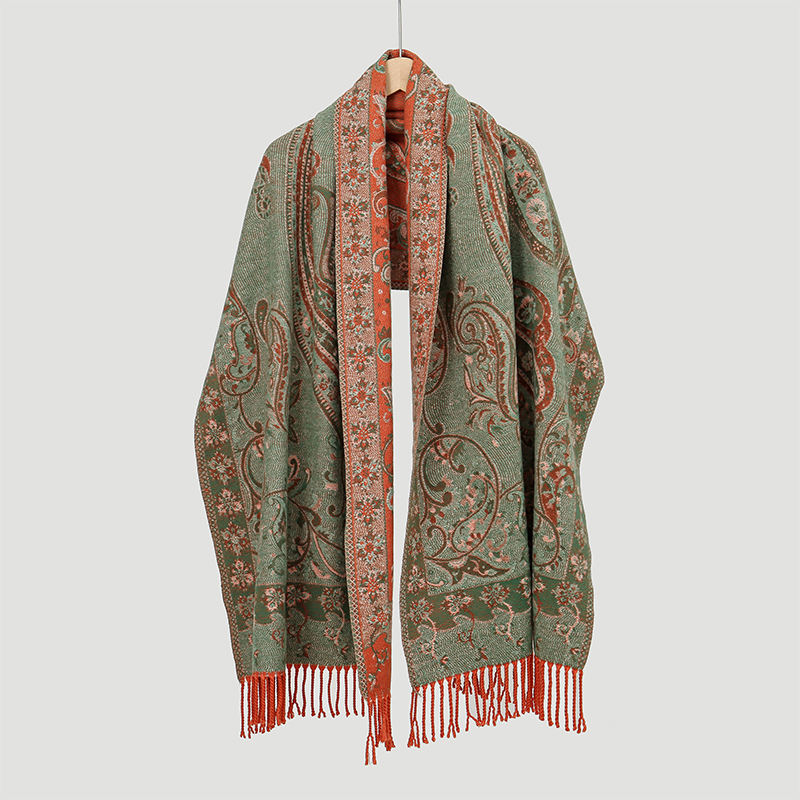 2024 moda w stylu etnicznym ko – Shawl Wrap Winter recenzja i cena