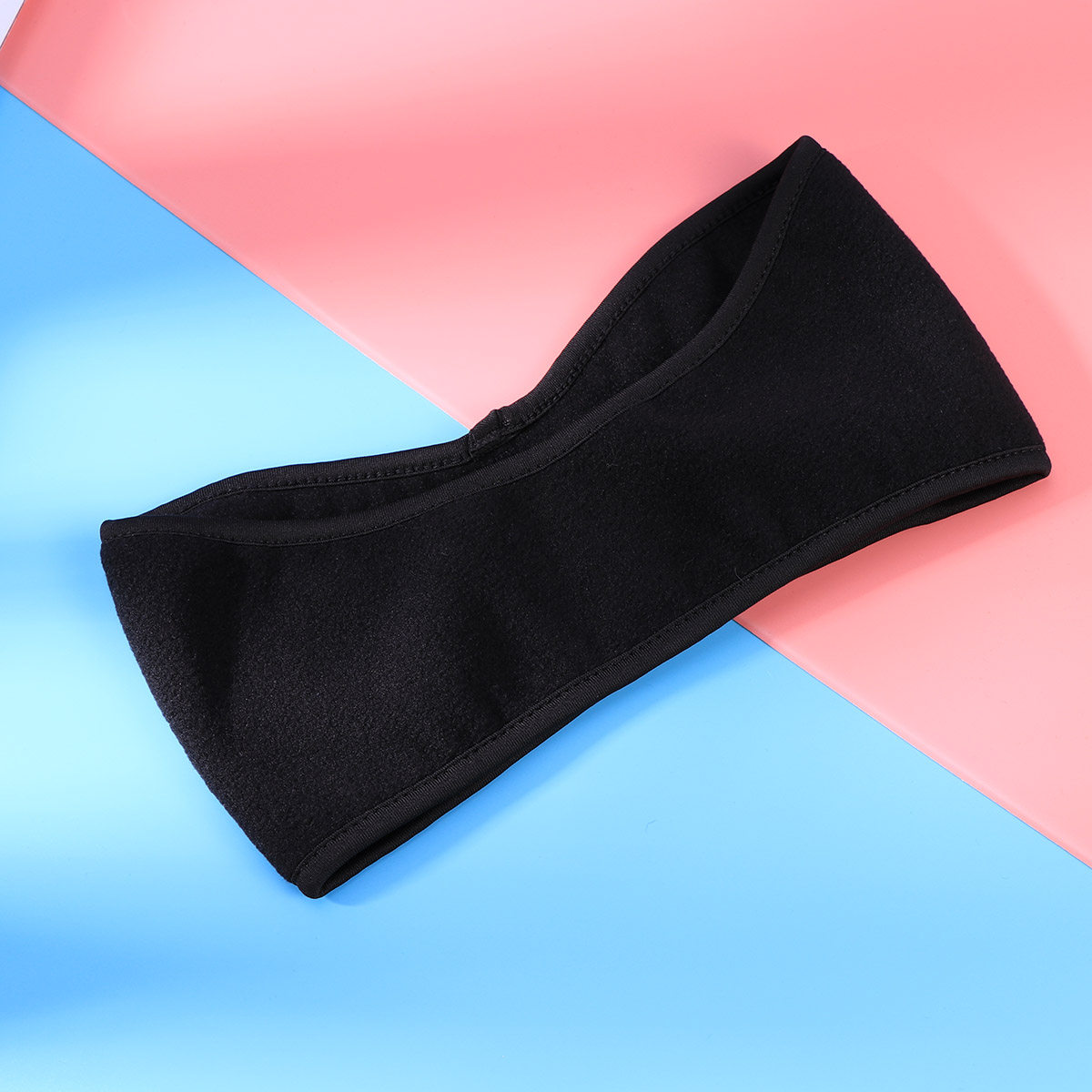 Unisexowa czarna opaska na usz – Fleece Ear Warmer Band recenzja i cena