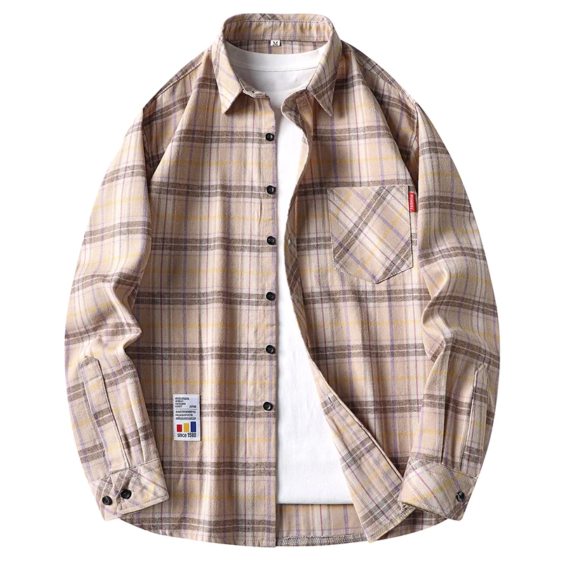Męskie koszule flanelowe w kra – Flannel Shirt Lined recenzja i cena