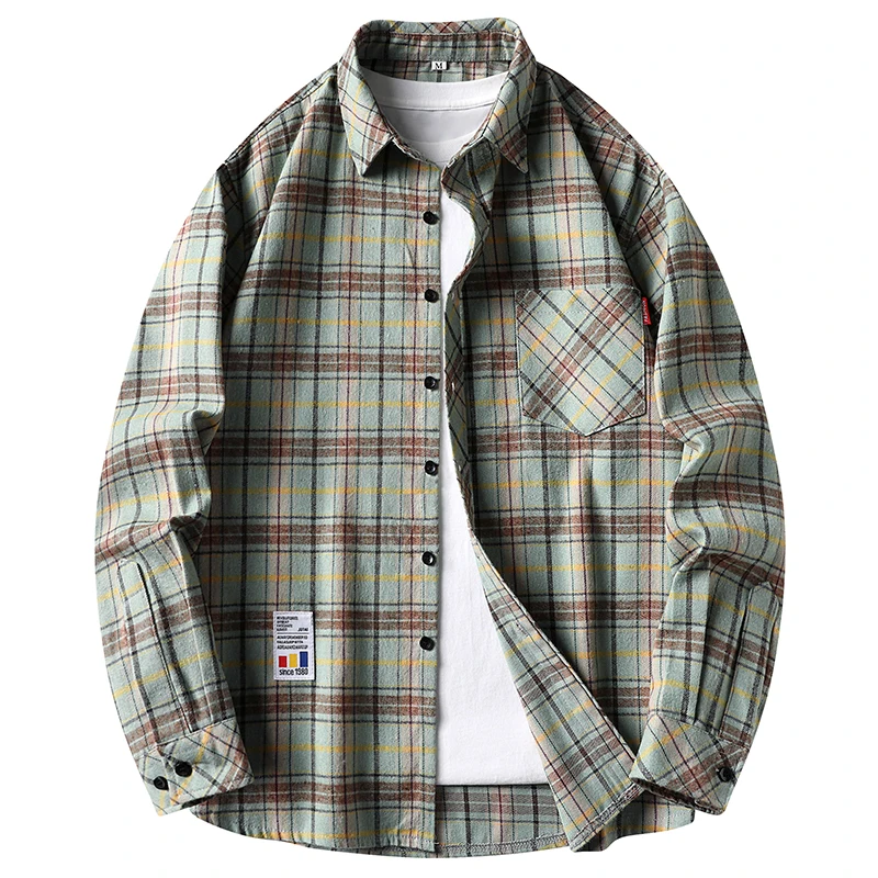Męskie koszule flanelowe w kra – Flannel Shirt Lined recenzja i cena