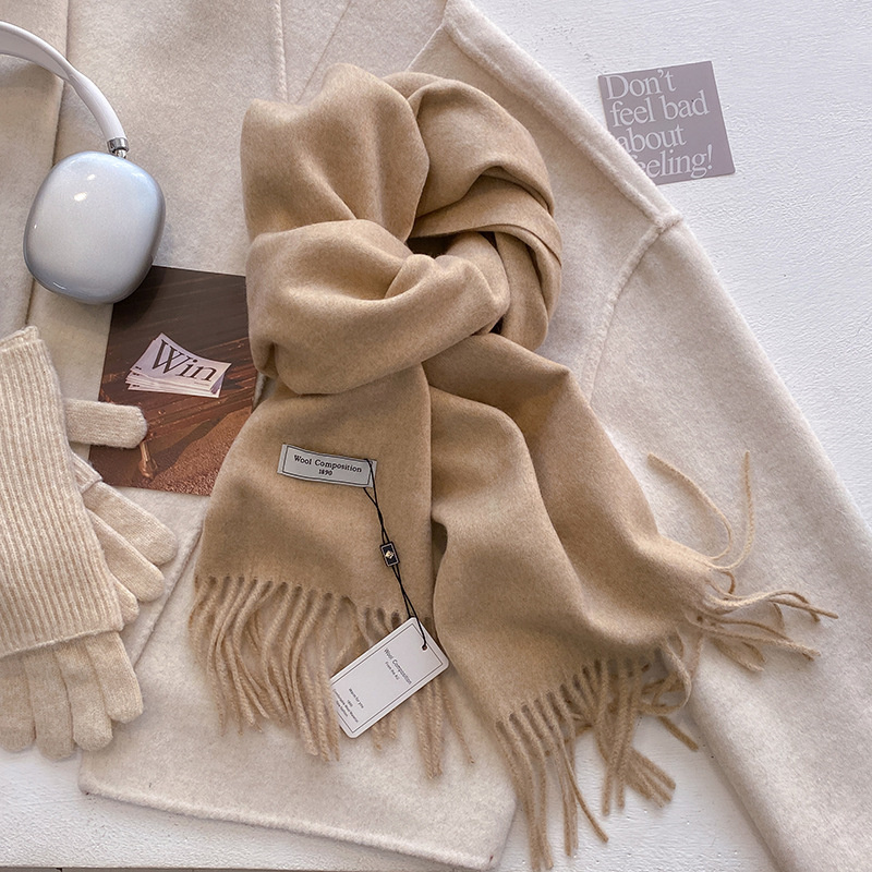 2024 Zimowy szalik wełniany dl – Shawl Wrap Winter recenzja i cena