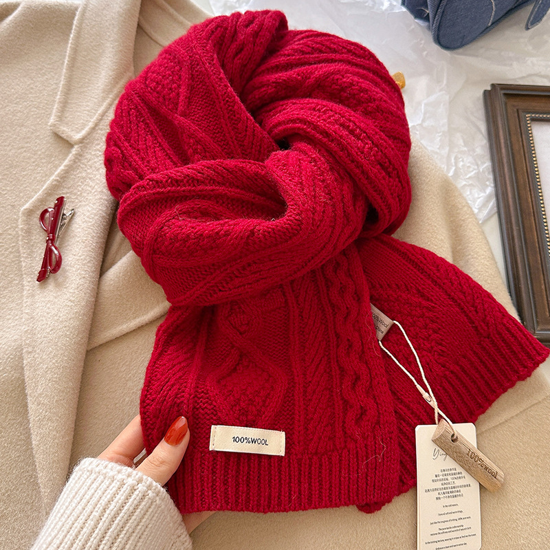 Luksusowy szal ze 100% wełny d – Shawl Wrap Winter recenzja i cena